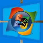 Hình ảnh các biểu tượng phiên bản Windows khác nhau minh họa thử nghiệm chạy Windows lồng nhau