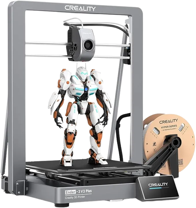 Hình ảnh cận cảnh máy in 3D Creality Ender-3 V3 Plus hiện đại
