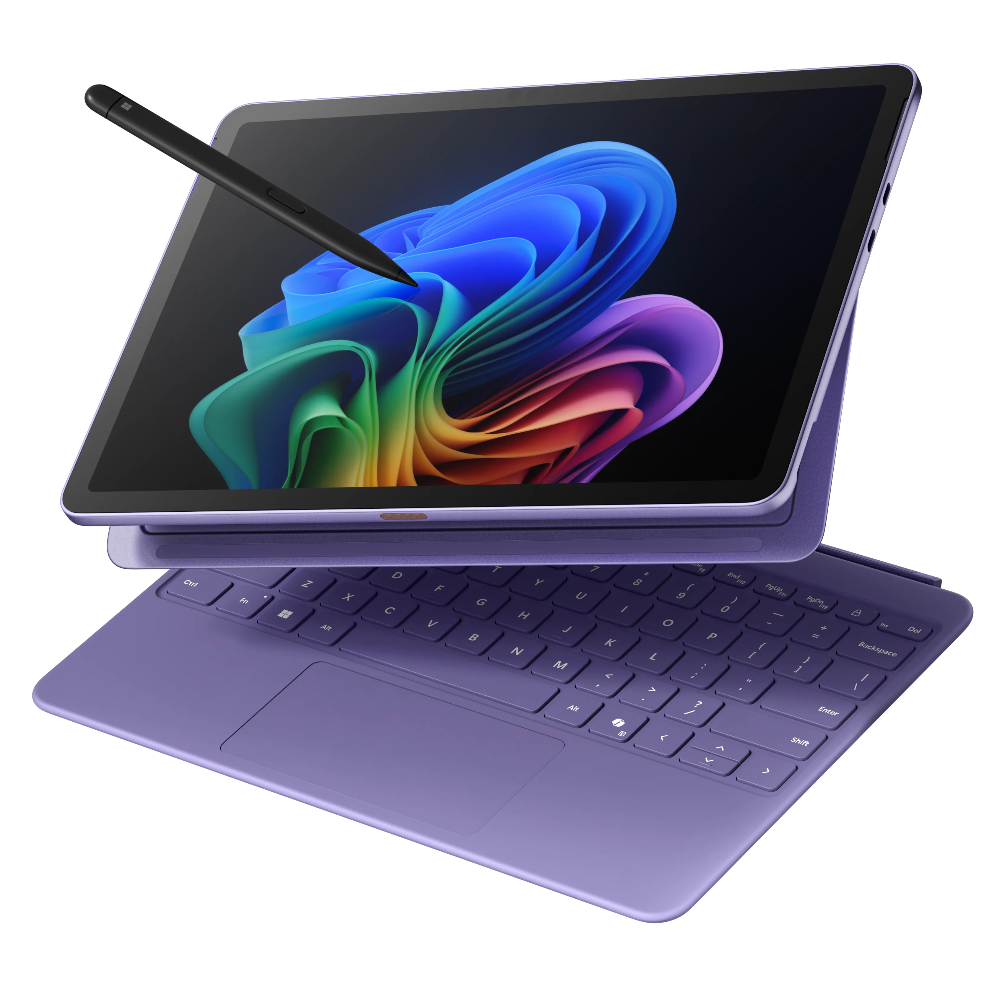 Hình ảnh cận cảnh Microsoft Surface Pro 12 inch với thiết kế mỏng nhẹ và màu sắc hiện đại