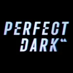 Hình ảnh concept game Perfect Dark bị hủy, minh họa nhân vật chính Joanna Dark và logo trò chơi.