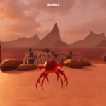 Hình ảnh game indie Crab Champions: Chú cua anh hùng trên bãi biển