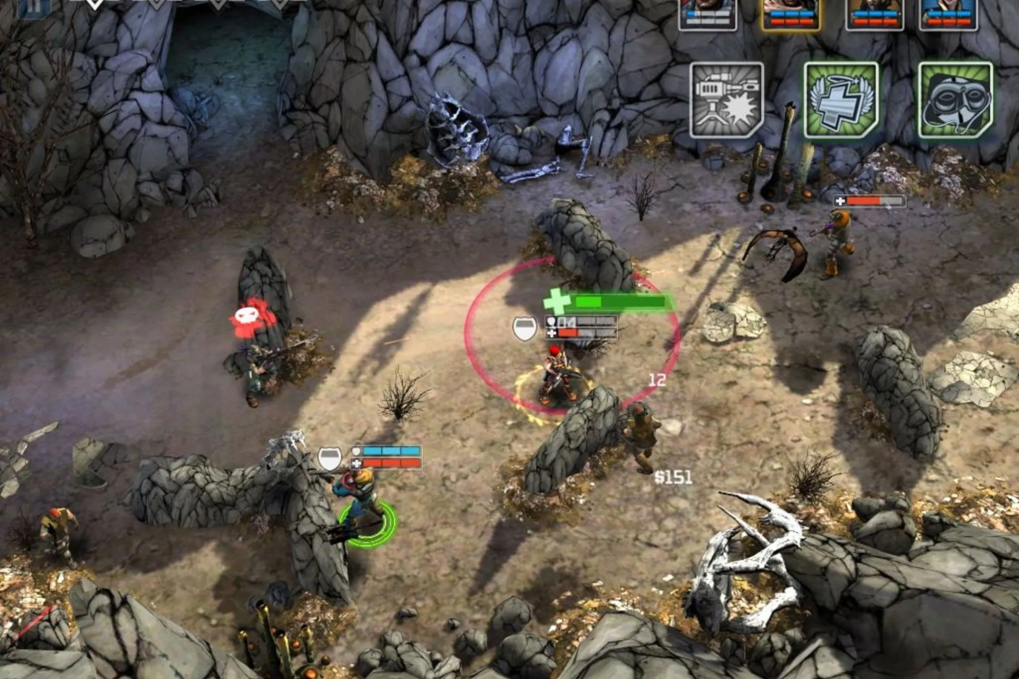 Hình ảnh gameplay Borderlands Legends: Trận chiến trong khe núi