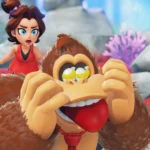 Hình ảnh gameplay đầy màu sắc của Donkey Kong Bananza trên Nintendo Switch 2