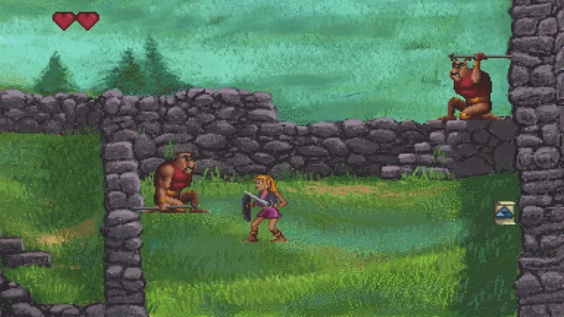 Hình ảnh gameplay The Legend of Zelda: The Wand of Ganon trên hệ máy Philips CD-i