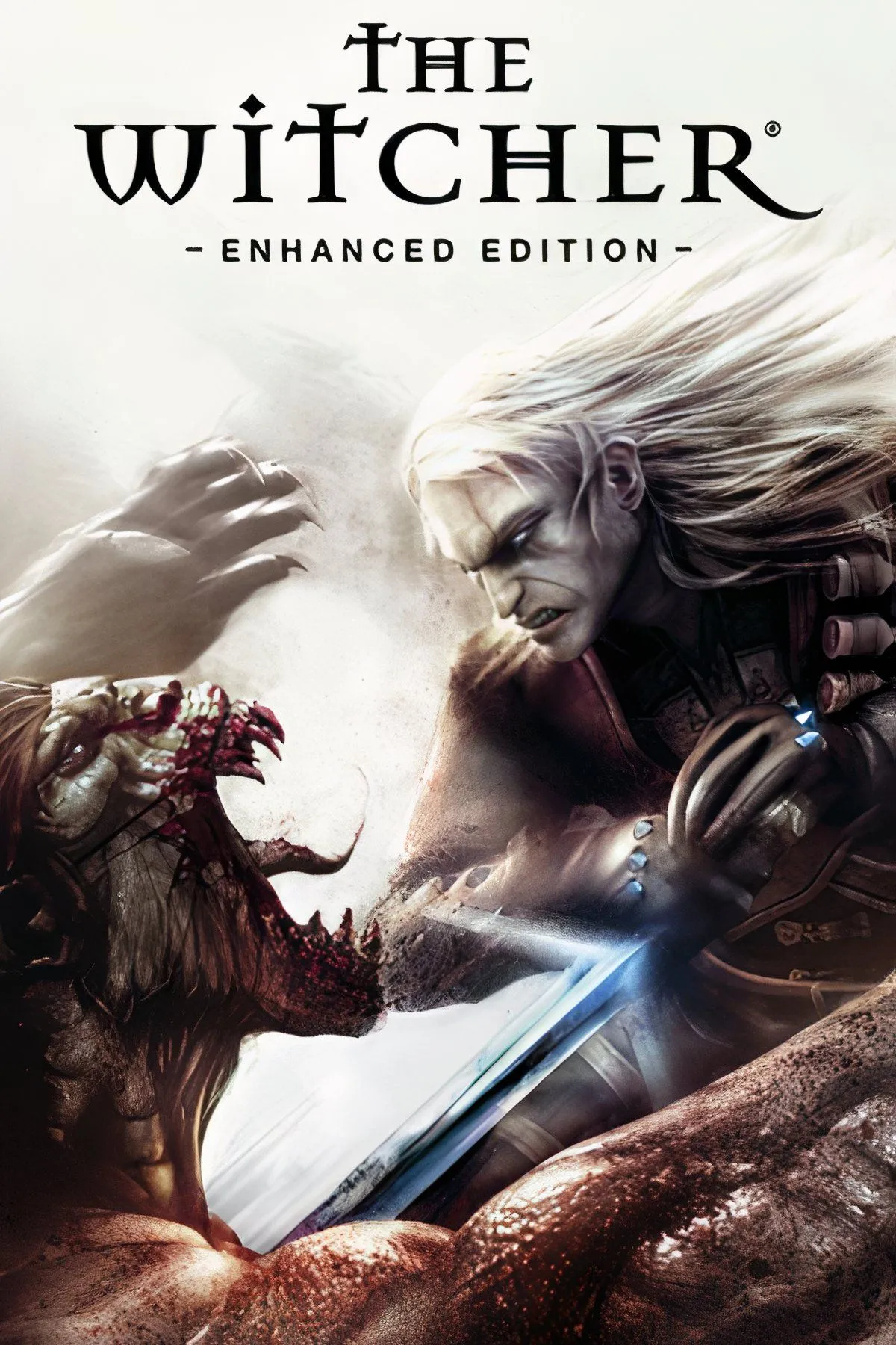 Hình ảnh Geralt of Rivia trong The Witcher: Enhanced Edition, phiên bản đầu tiên của series RPG kinh điển, ban đầu chỉ có trên PC.