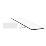 Hình ảnh logo và ăng-ten Starlink biểu tượng của dịch vụ internet vệ tinh