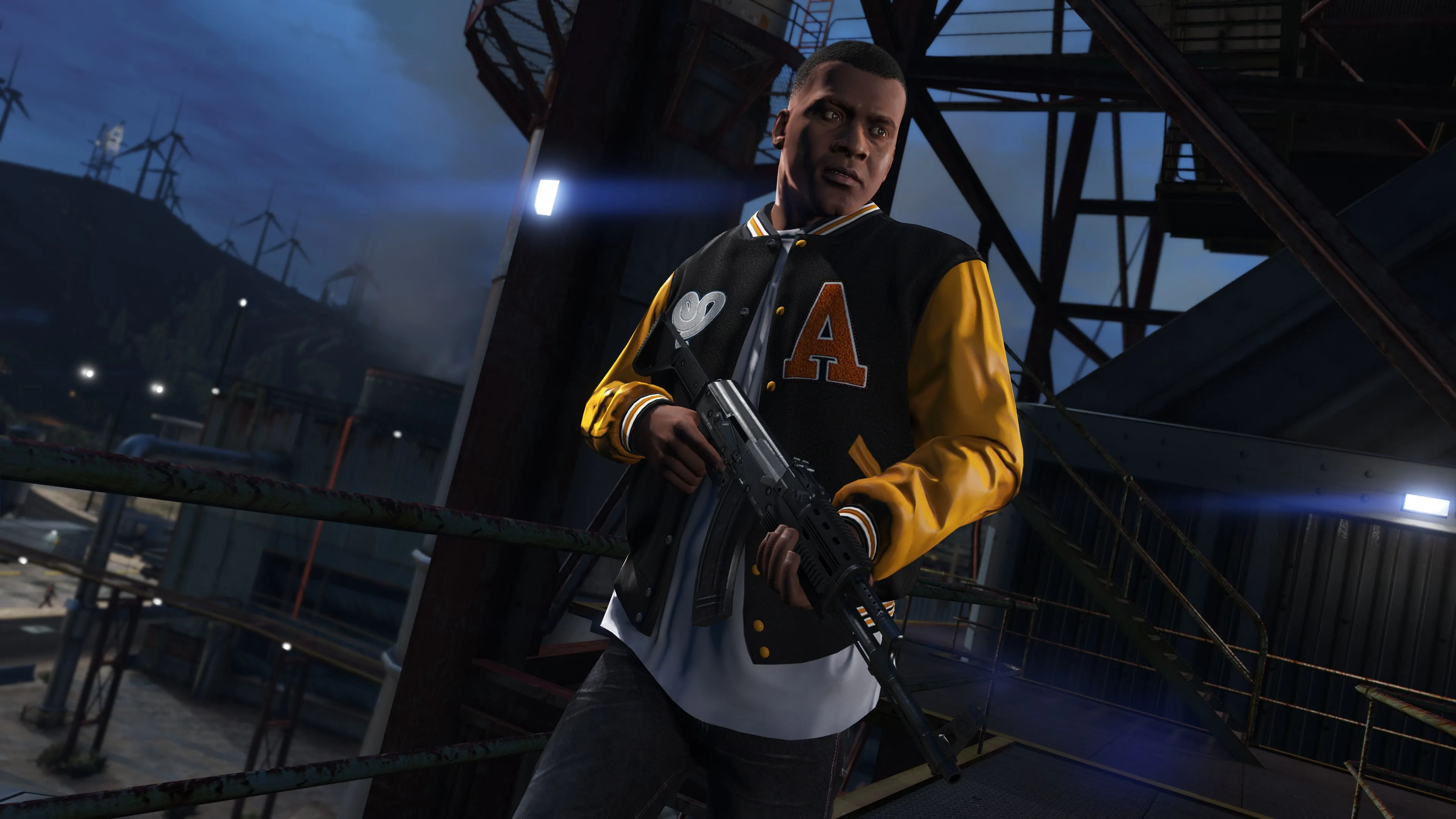 Hình ảnh minh họa một nhân vật trong thế giới Grand Theft Auto, liên quan đến thông báo ngày phát hành GTA 6