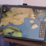 Hình ảnh người dùng chơi game OSRS trên máy tính bảng Doogee T40 Pro màn hình lớn