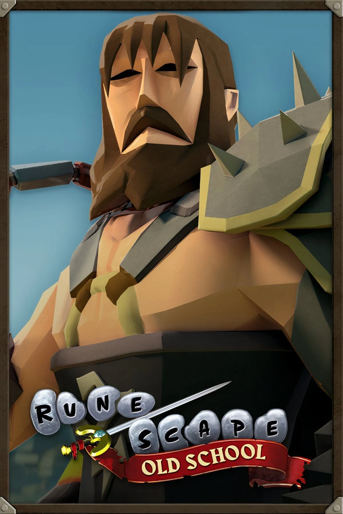 Hình ảnh nhân vật và giao diện game Old School RuneScape
