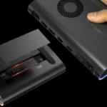 Hình ảnh OneXGPU, một mẫu eGPU di động nhỏ gọn thế hệ mới, được quảng cáo là card đồ họa rời gắn ngoài mạnh mẽ, minh họa cho sự phát triển của công nghệ GPU bên ngoài.