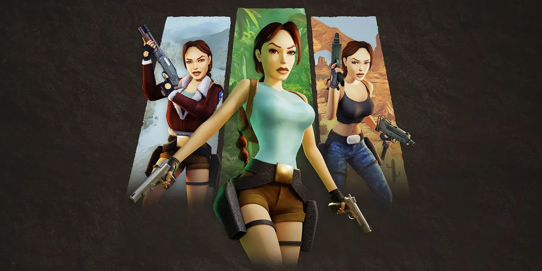 Hình ảnh quảng bá bộ sưu tập Tomb Raider 1-3 Remastered