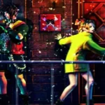 Hình ảnh quảng bá nhân vật chính trong game The Bouncer, tựa game đối kháng kinh điển của Squaresoft trên PS2.