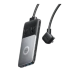 Hình ảnh render trạm sạc Anker 727 Charging Station với các cổng kết nối đa dạng