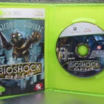 Hộp đĩa game BioShock trên Xbox 360, gợi nhớ thư viện game kinh điển của console.
