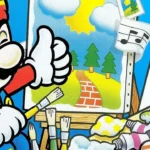 Hộp game Mario Paint cho SNES, minh họa tính năng sử dụng chuột và tiềm năng trên Nintendo Switch 2.