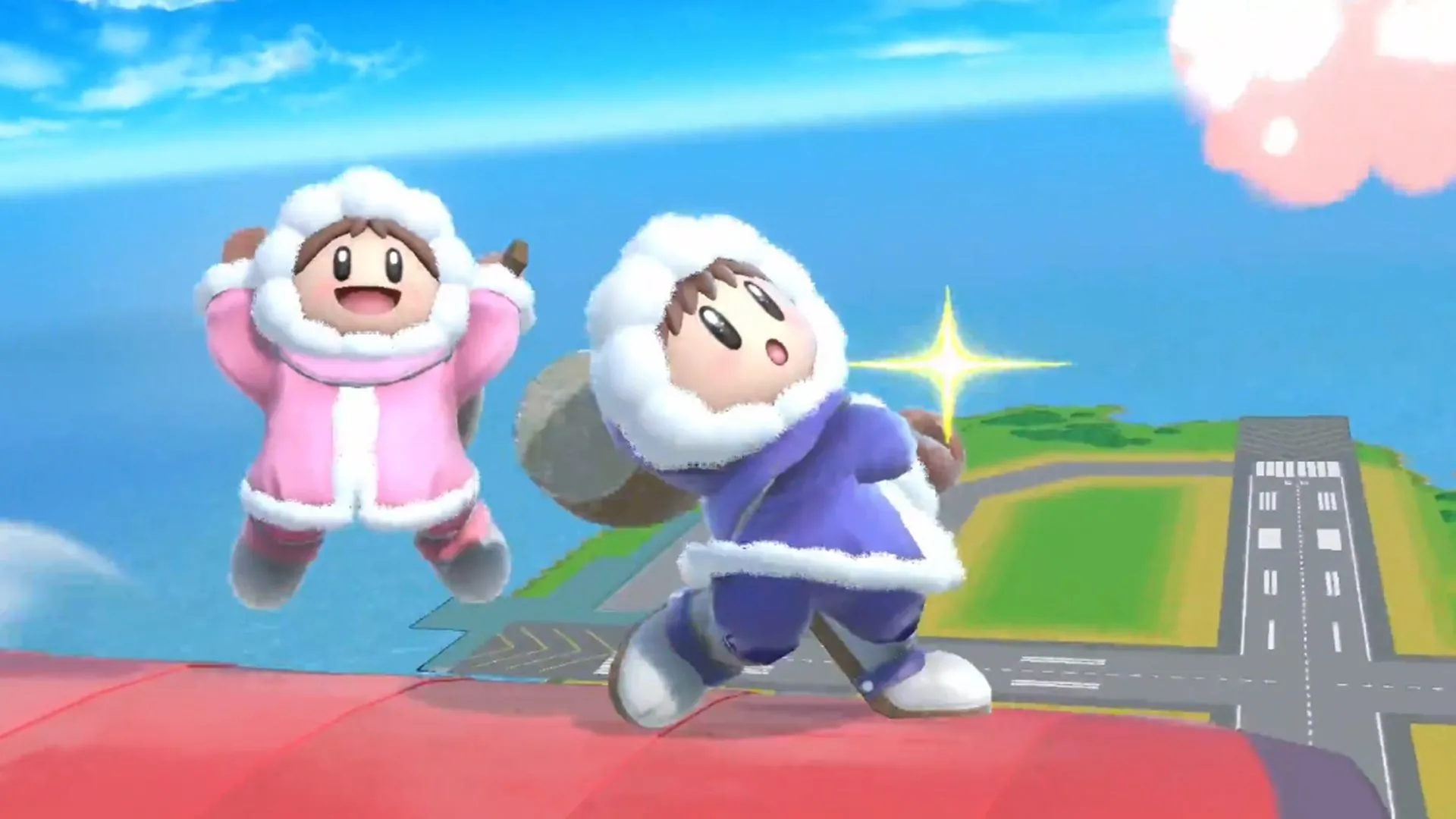 Ice Climbers chiến đấu đầy kịch tính trong Super Smash Bros. Ultimate