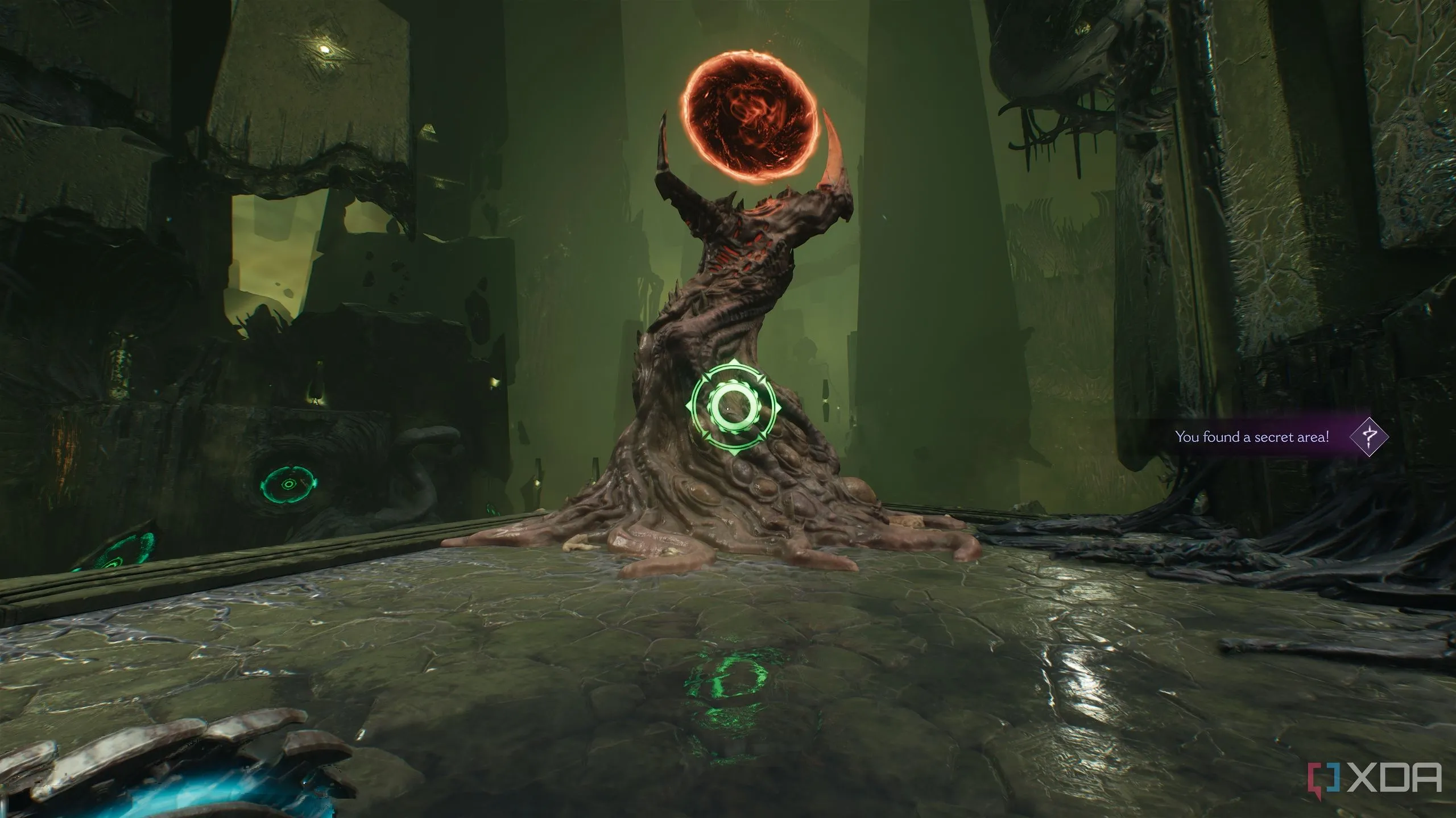 Khu vực bí mật 9 và Cổng Gore trong chương 15 Doom The Dark Ages