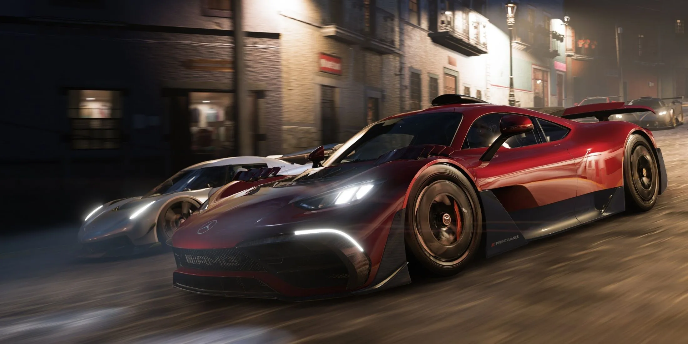 Khung cảnh thế giới mở rộng lớn với cảnh đẹp tự nhiên trong Forza Horizon 5