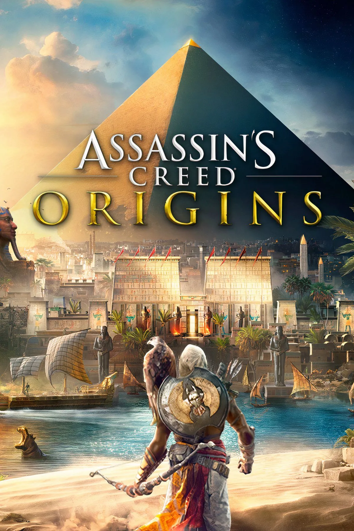 Kim tự tháp và thành phố cổ Ai Cập trong Assassin's Creed Origins