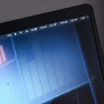 laptop Framework chạy Hyprland Arch Linux với các biểu tượng khay Waybar