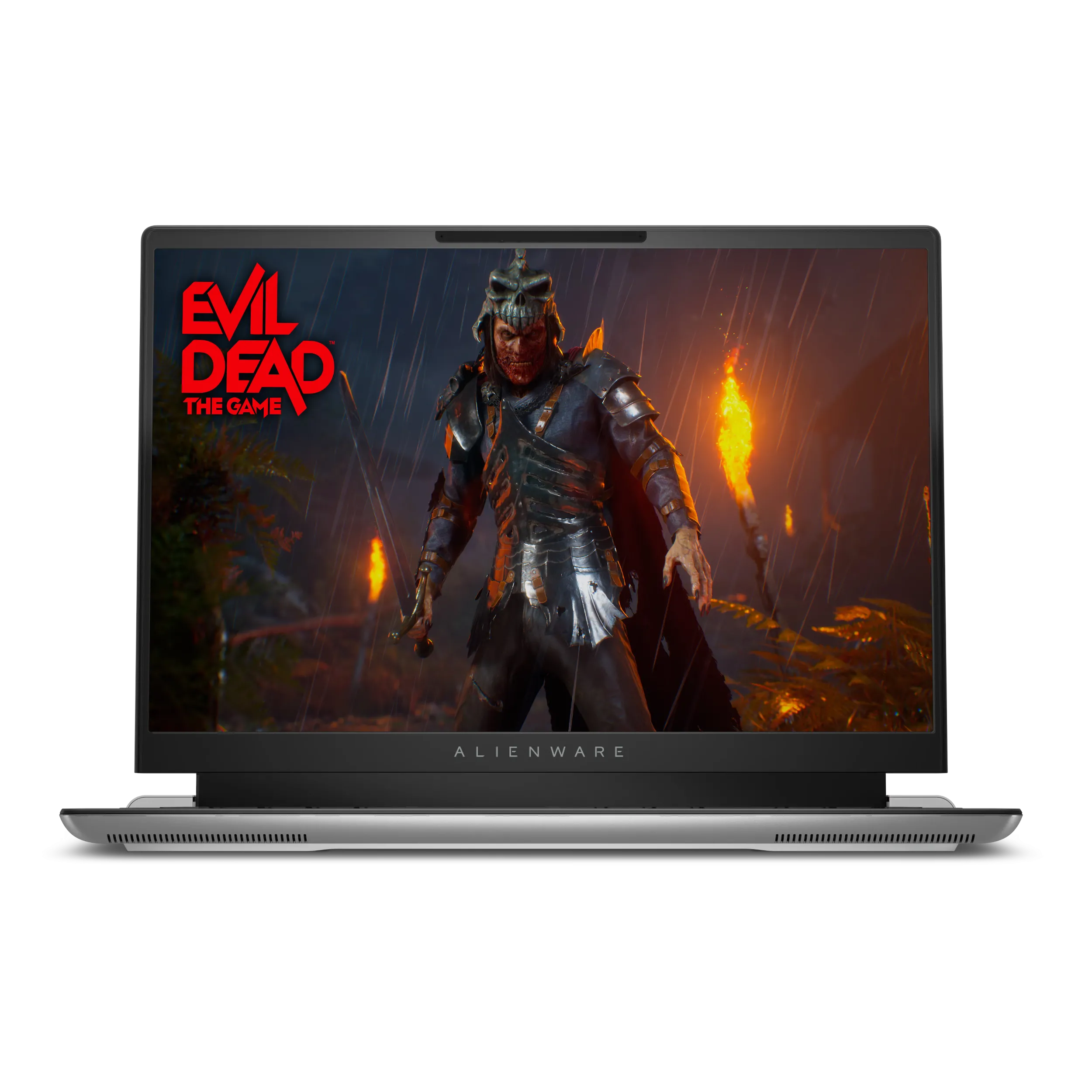 Laptop gaming Alienware x16 R2 với thiết kế hiện đại, đèn RGB tinh tế