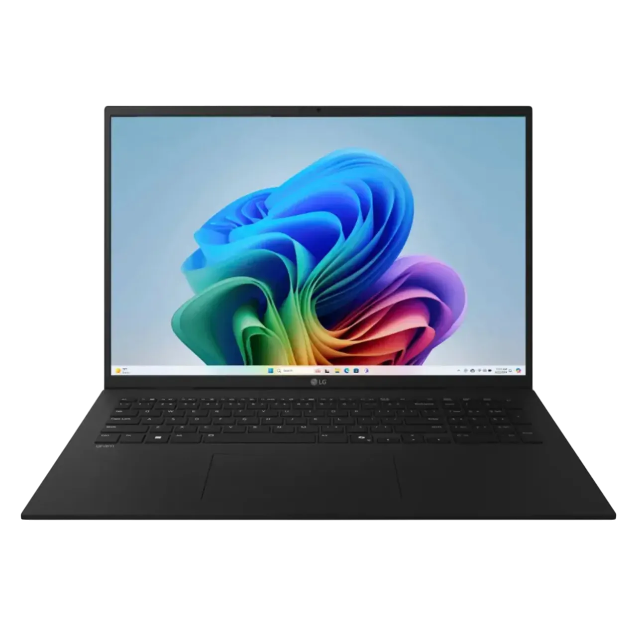 Laptop LG Gram 17 màu đen, thiết kế mỏng nhẹ, sang trọng
