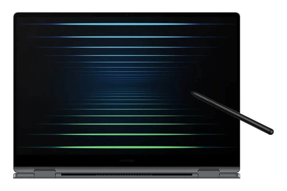 Laptop Samsung Galaxy Book 5 Pro 360 với thiết kế gập 360 độ và màn hình AMOLED ấn tượng