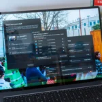 Laptop Windows 11 minh họa các tính năng hệ thống và tiềm năng tích hợp AI Copilot mới