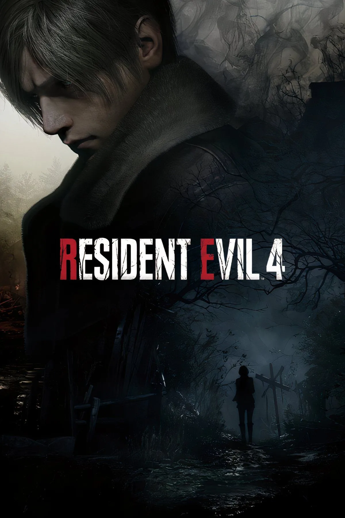 Leon S. Kennedy trong Resident Evil 4 Remake, thể hiện hệ thống đỡ dao (knife parry) mới.