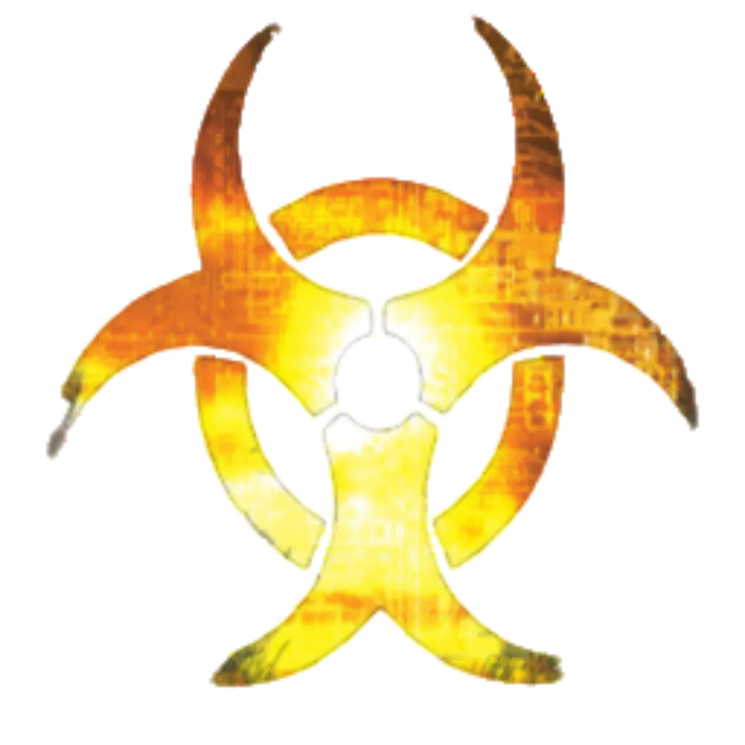 Logo game Killing Floor, tựa game bắn zombie co-op nổi tiếng khởi nguồn từ Unreal Tournament 2004 mod.