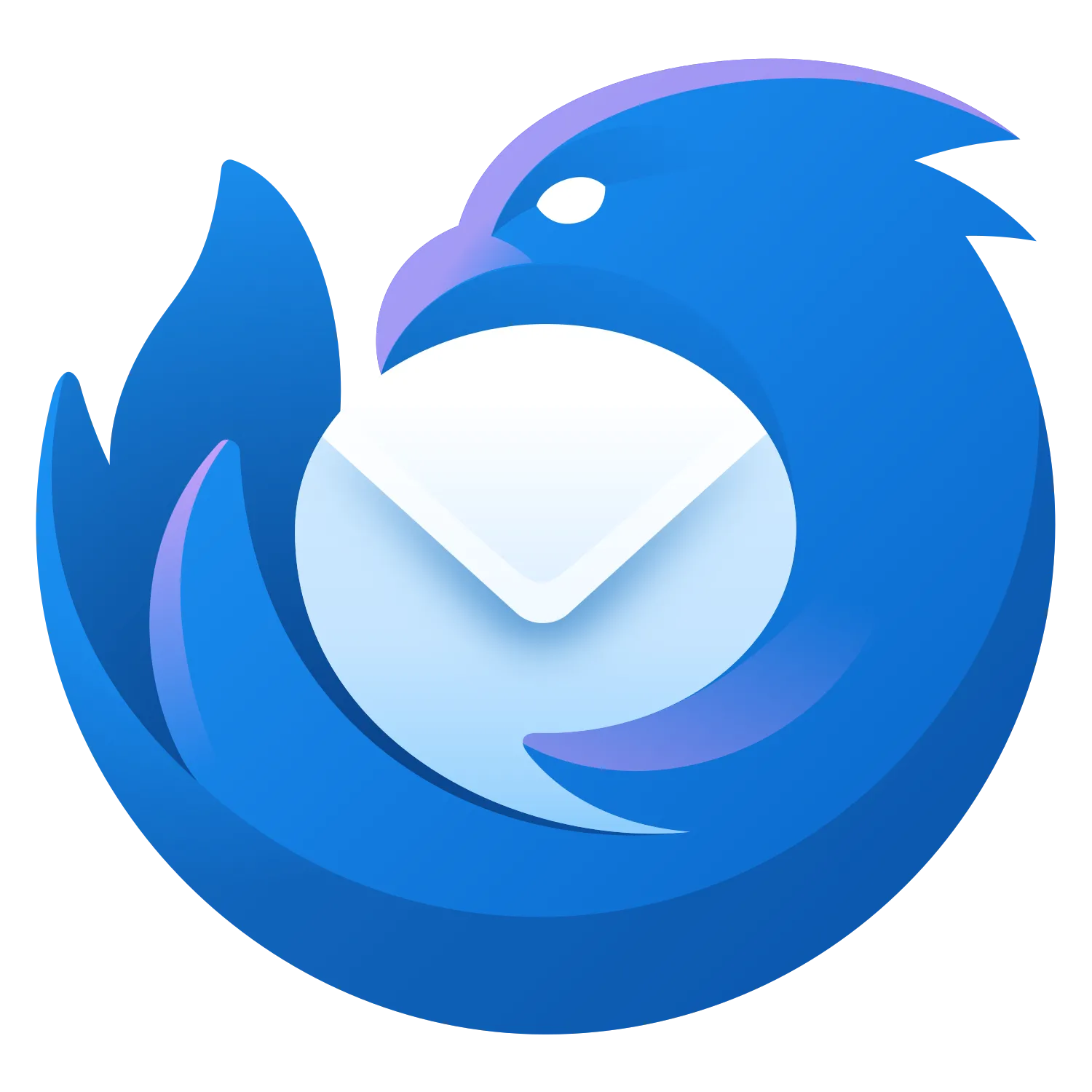 Logo Thunderbird - ứng dụng email client mã nguồn mở đa nền tảng