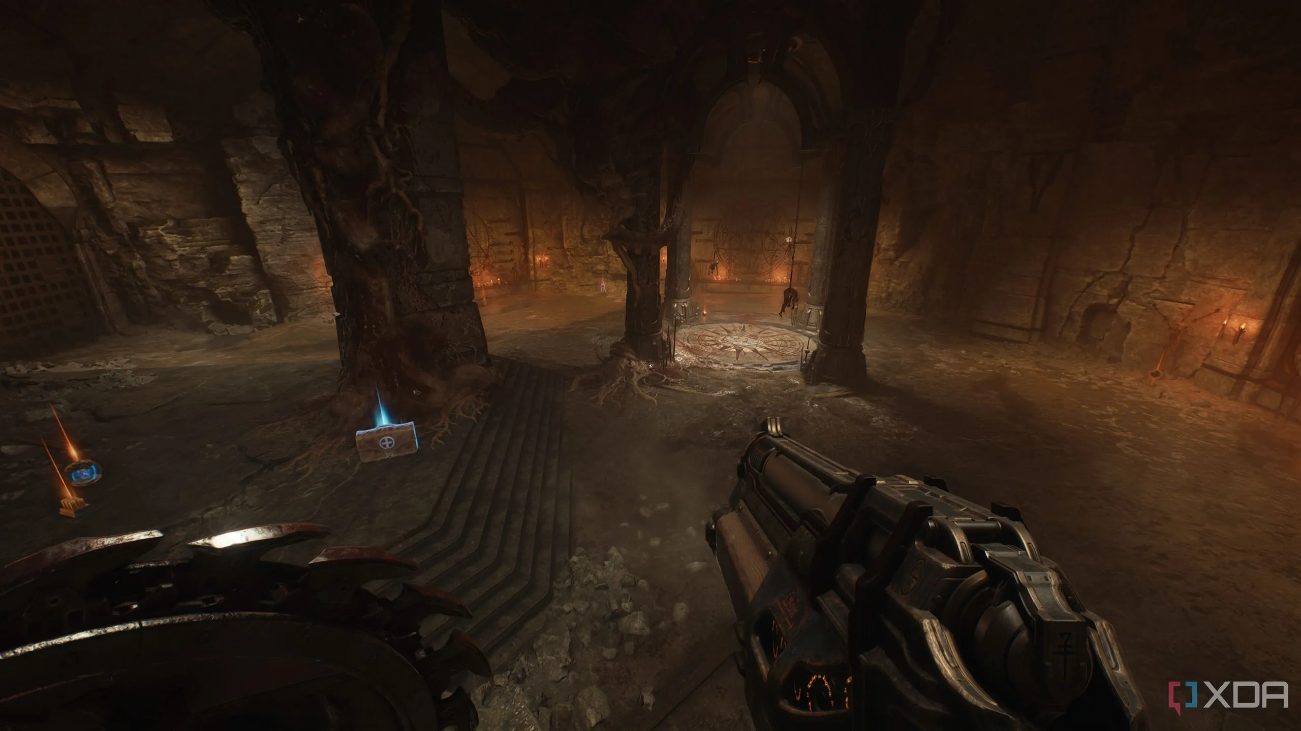 Lối vào cổng máu thứ năm trong Chapter 6 của Doom The Dark Ages