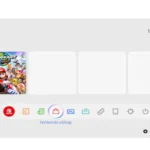 Màn hình chính Nintendo Switch 2 với giao diện quen thuộc, không thay đổi nhiều so với phiên bản tiền nhiệm
