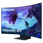 Màn hình chơi game Samsung Odyssey Ark 55 inch hiển thị ở chế độ Cockpit Mode với khả năng xoay dọc ấn tượng