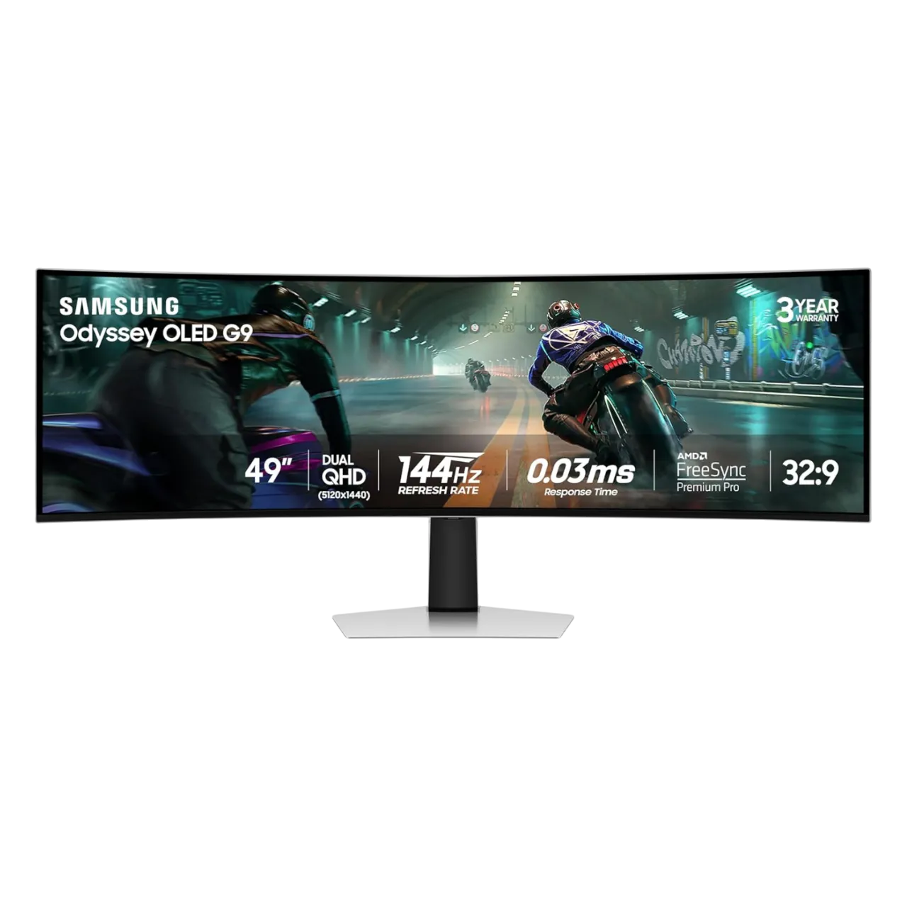 Màn hình gaming Samsung Odyssey OLED G9 49 inch (G91SD) QD-OLED