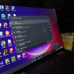 Màn hình laptop hiển thị giao diện PowerToys Command Palette