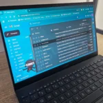 Màn hình laptop hiển thị hộp thư Gmail, minh họa sự tiện lợi của các dịch vụ đám mây phổ biến