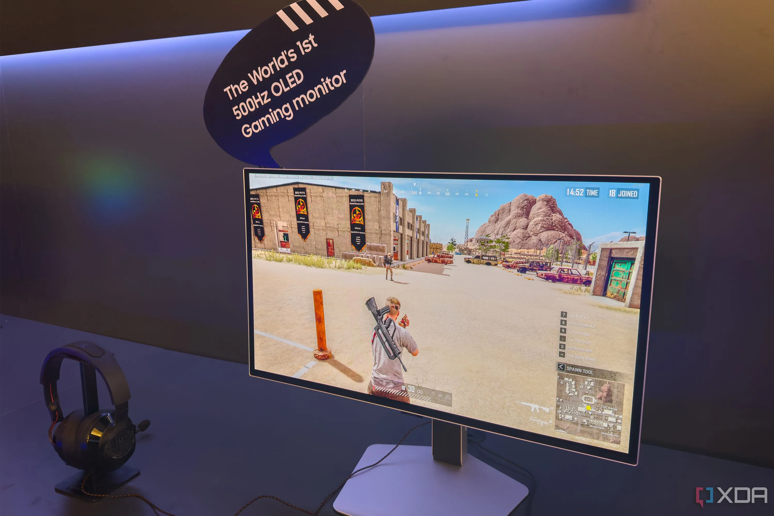 Màn hình Samsung Odyssey OLED G6 500Hz, đại diện cho kỷ nguyên tần số quét siêu cao dành cho game thủ.