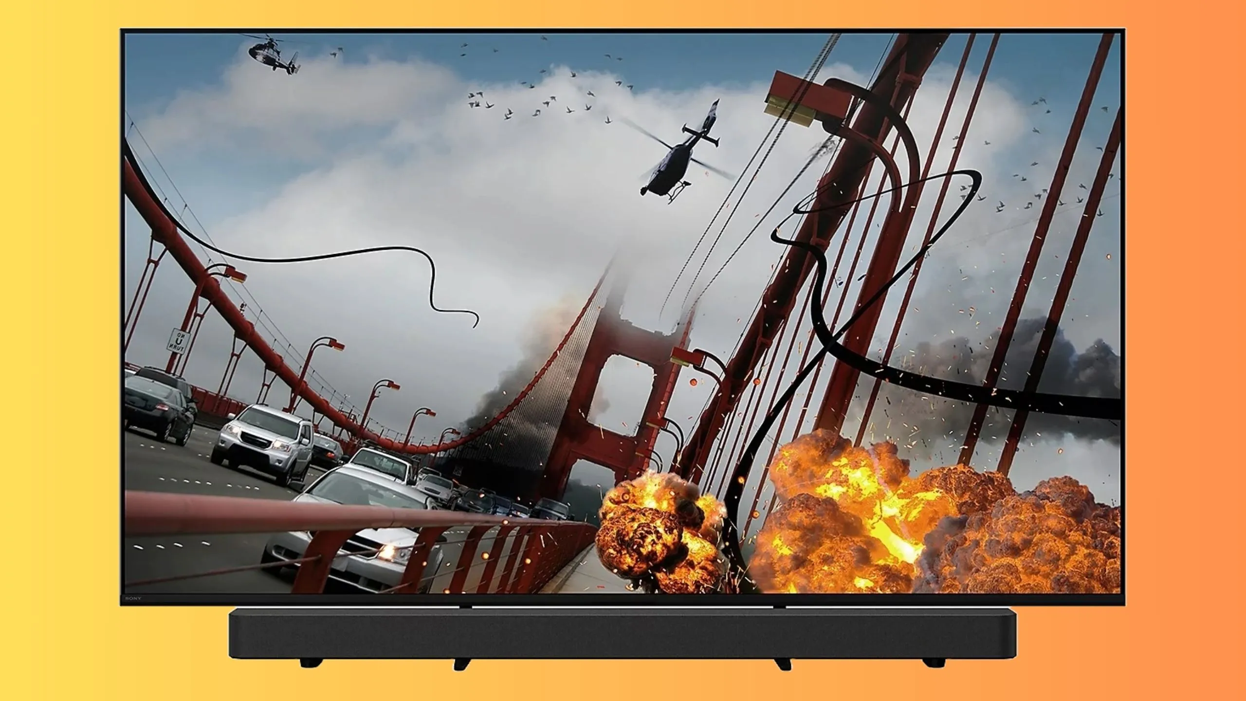 Màn hình Smart TV Sony BRAVIA 7 QLED hiển thị hình ảnh sống động