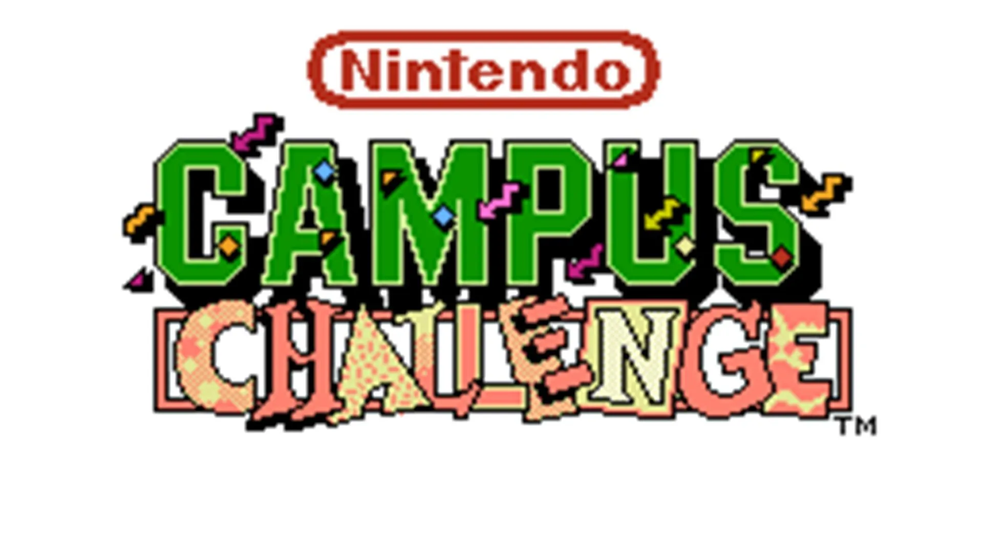 Màn hình tiêu đề của game Nintendo Campus Challenge