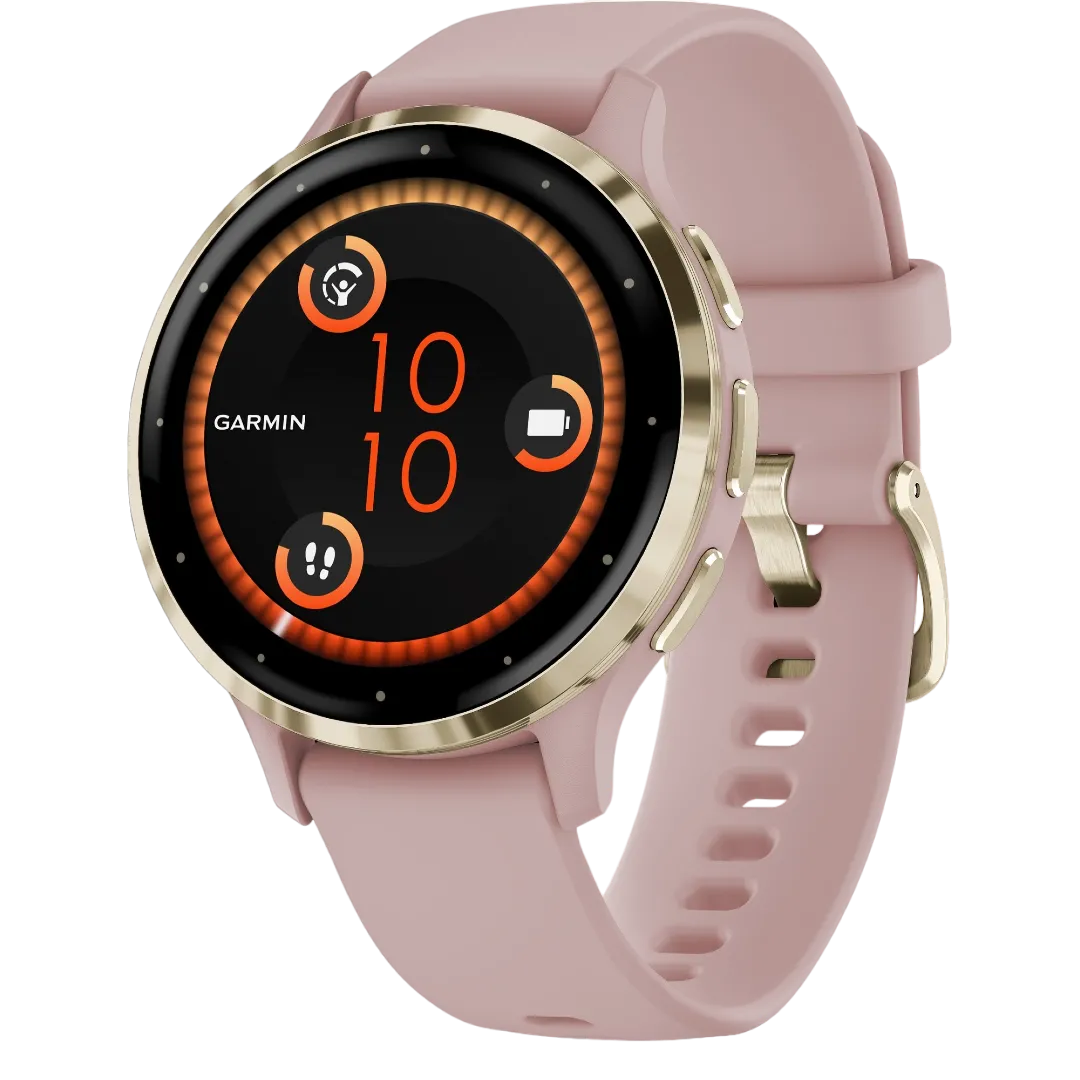 Mặt đồng hồ Garmin Venu 3S hiển thị thời gian