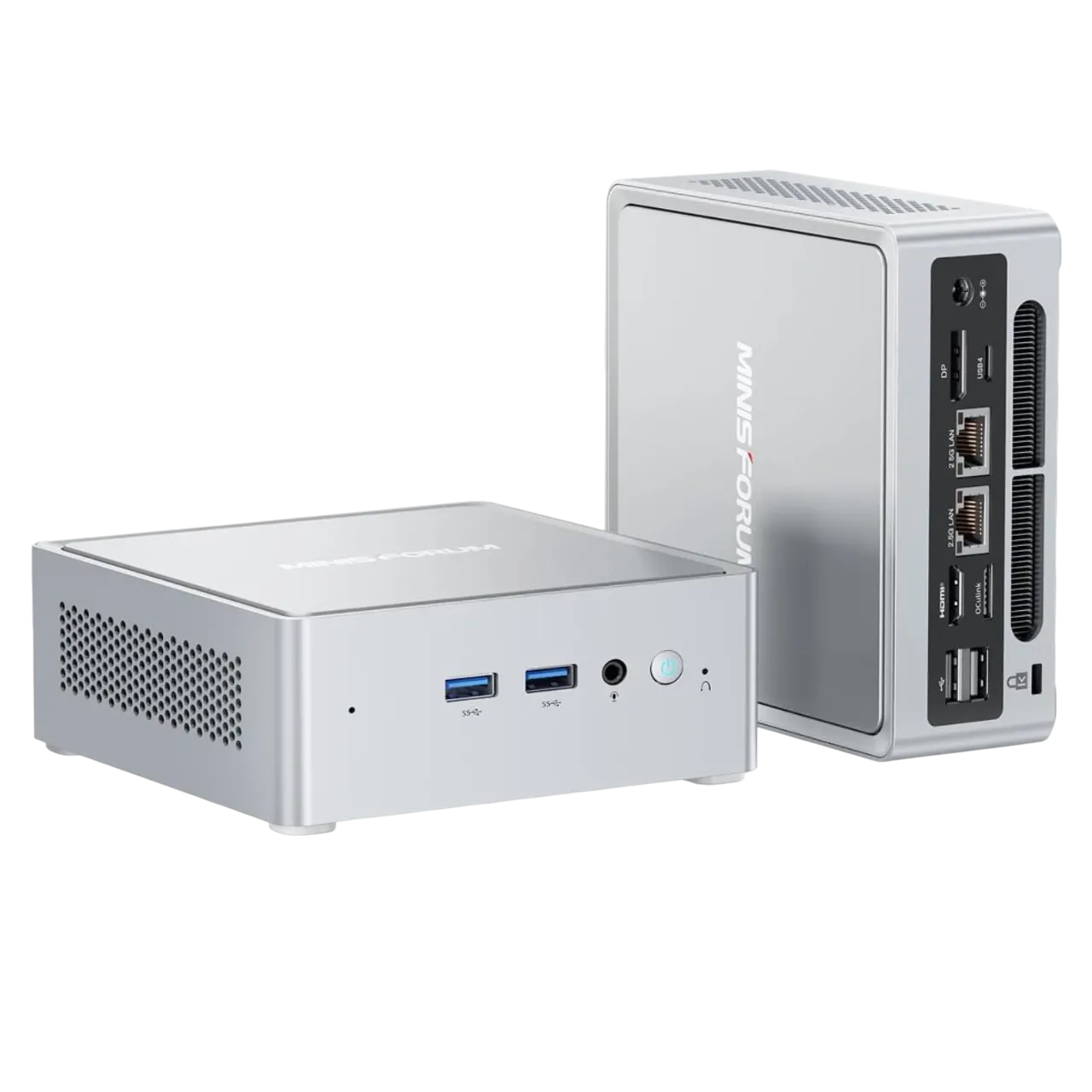 Máy tính Mini PC MINISFORUM NAB9 Plus thiết kế nhỏ gọn, hiện đại.