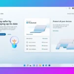 Microsoft Defender hiển thị biểu tượng lá chắn