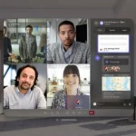 Microsoft Teams trên Apple Vision Pro với tính năng kiểm tra chính tả nâng cao