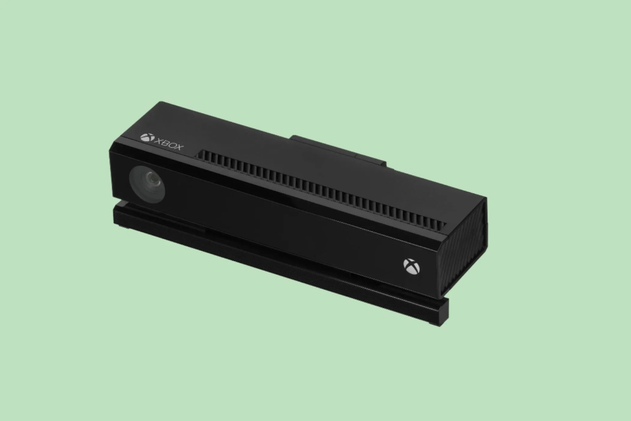 Một minh họa về thiết bị Xbox One Kinect, phụ kiện cảm biến chuyển động cho hệ máy console Xbox One.