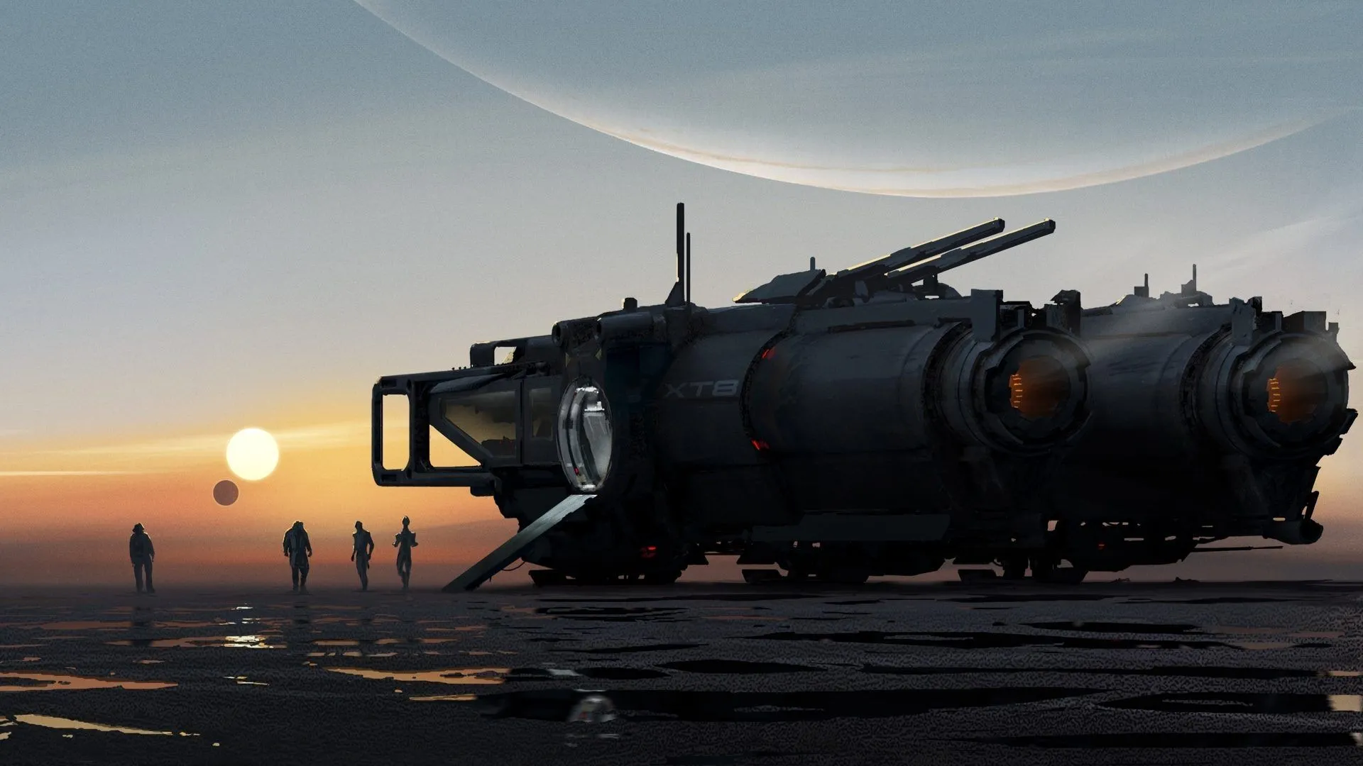 Nghệ thuật ý tưởng Mass Effect 5 cho thấy sự tập trung của Bioware