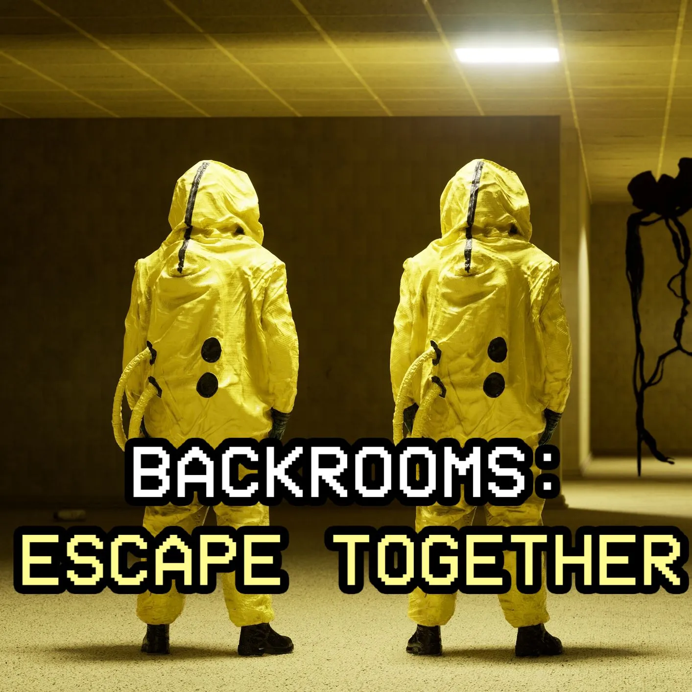 Người chơi khám phá môi trường đáng sợ trong game kinh dị sinh tồn Backrooms: Escape Together.
