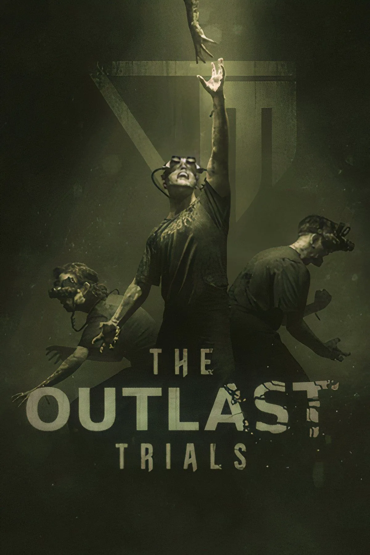 Người chơi trốn thoát khỏi kẻ săn lùng trong tựa game kinh dị co-op The Outlast Trials đầy căng thẳng.