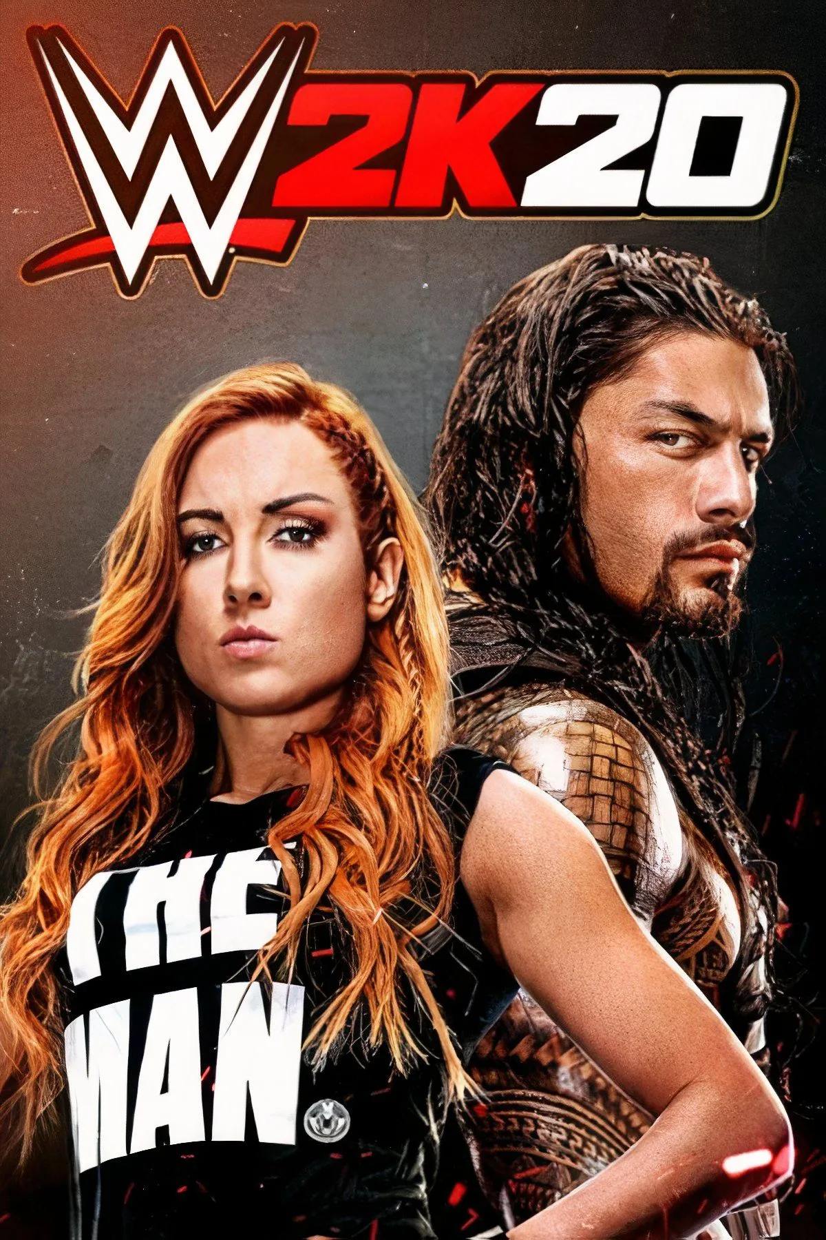 Nhân vật lỗi trong game WWE 2K20, minh họa thảm họa khi ra mắt.