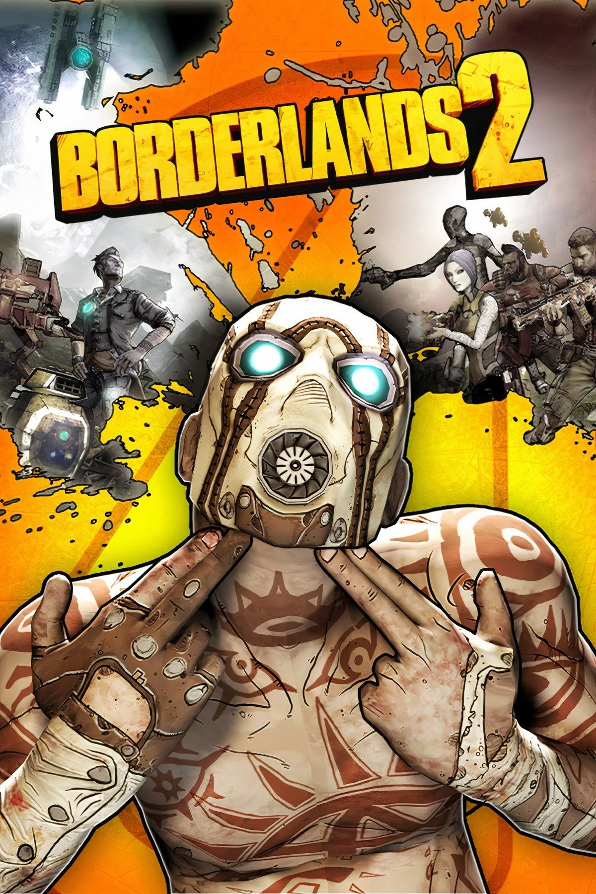 Nhân vật trong Borderlands 2 sử dụng kỹ năng để chiến đấu trong một môi trường khoa học viễn tưởng